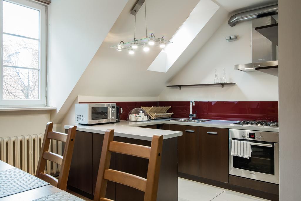 Nowy Rynek Apartment Old Town Warschau Exterior foto